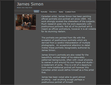 Tablet Screenshot of jamessimon.com
